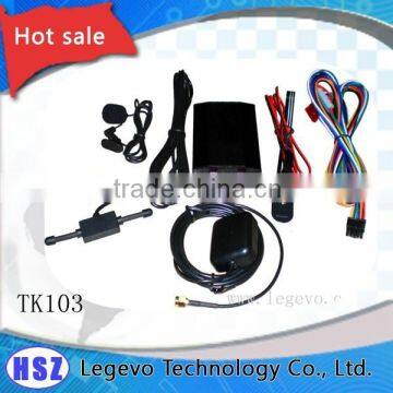 high quality SMS reset GPS tracker TK103 for car/truck with SOS Engine Iginition Alert