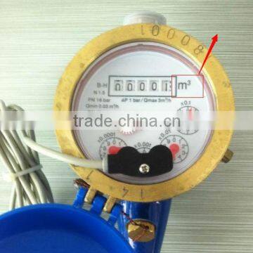 Pulse Output Reed Switch Remote Reading Water Meter