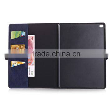 IMPRUE Case New Style Oli Coatting Wallet Leather Case For iPad Air 2 With Side Buttons