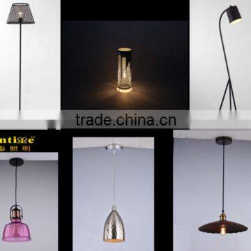 Chinese American Style Modern Desk Light White Table Lamp For Restaurant Or Hotel RT6006 photo-3