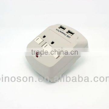 Whole Selling Price and High Quality USB Wall Socket for Electronic Product, no need to install