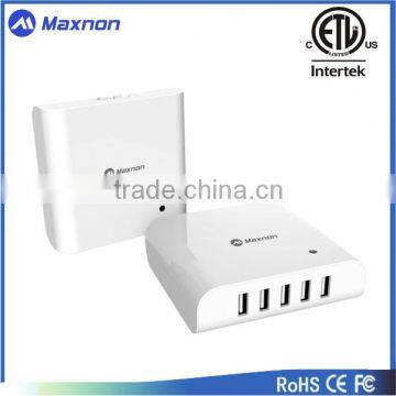 Manufacture Intelligent 5 Port Usb Travel Charger for Mobile Phone Tablet Etc ETL CCC Certified Supplier's Choice photo-2