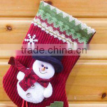 high quality Christmas socks snowman socks decoration