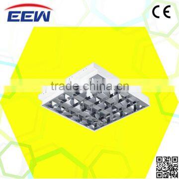 4x18W Recessed Grille Fluorescent Fitting