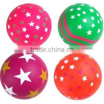 2014 High quality High bounce ball , rubber handballs