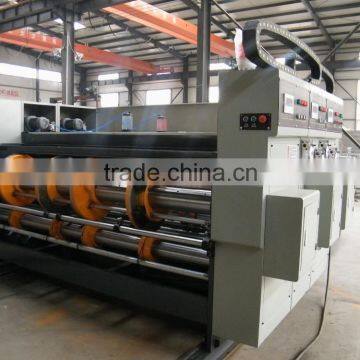 Corrugated carton slotting machine