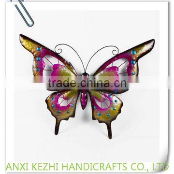 KZ160216 China wholesale Wrought iron butterfly metal wall decor