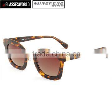 Popular brand acetate sunglasses new 2016 Anti UV 400 sunglasses made in china