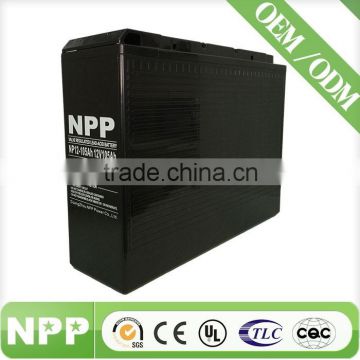 12v105ah front terminal rechanrgeable battery for ups