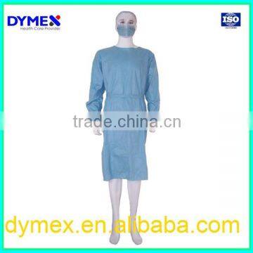 Disposable Non Woven Fabric Sterile Protective Colorful Anti Fluid Surgical Gown