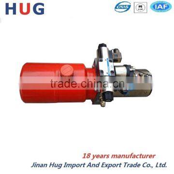 Mini hydraulic motor pump unit