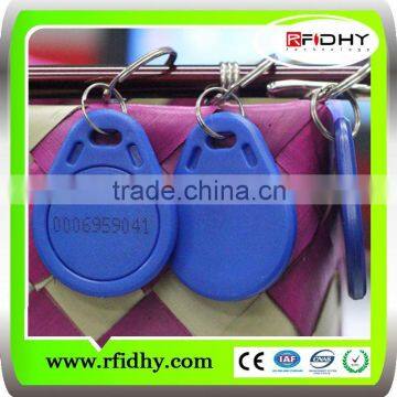 rfid keyfob made by ABS material used for school, fairground,Bus,access control AB26