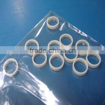 Small Natrual Nylon PA66 Gf30 Plastic Injection Parts / o Ring With Mould photo-2