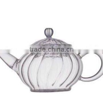 Popular best selling Handmade process pyrex glass pot of tea