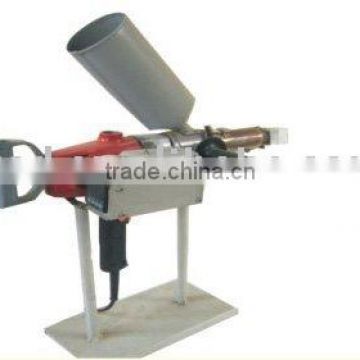 Hand held plastic extrusion welder