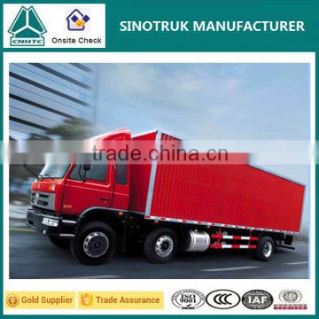 Dongfeng Cargo Trucks, 210HP 6x4 Cargo Van Box Truck Made in China