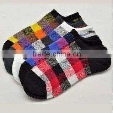 Lady Fashion lattice Crew Socks