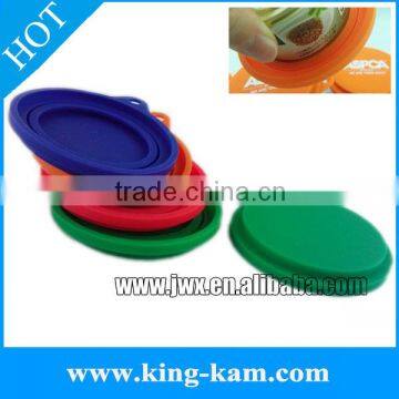 FDA Silicone can cover for Pet Food Can , suitable for 3 different size of the cans                        
                                                Quality Choice