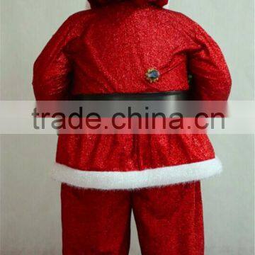 XM-A6186 Outdoor Plastic Giant Inflatable Standing Santa With Light up photo-4
