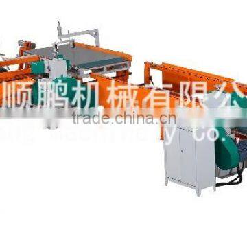 HSP-T48A Table Type Full Automatic Edge Cutting Saw Machine(with PLC)