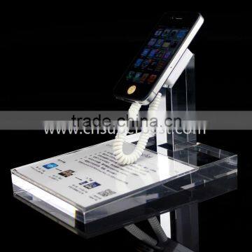 OEM China Manufacturer Acrylic Phone Display Stand, Mobile Phone Display Stand With Brochure Holder