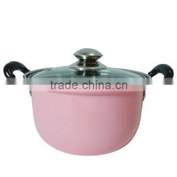 Stainless Steel Colorful Painted Nonstick Multi Stock Pot Set photo-4