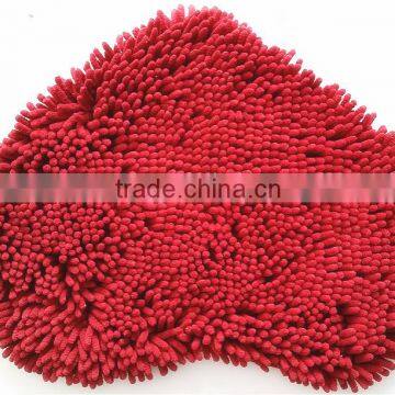 Chenille Heart-shaped Anti-slip Rugs