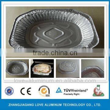 Disposable Picnic&Party Oval Full Size For Hot Food Aluminum Foil Platter