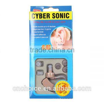 Behind the Ear Sound Amplifier Super Mini Size Sound Enhancer With Volume Control photo-4