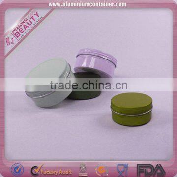 80g Aluminum Cosmetics Jar