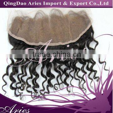 High Quality Brazilian Remy Human Hair 13"x4" Lace Frontal #1/#1b/#2/#4