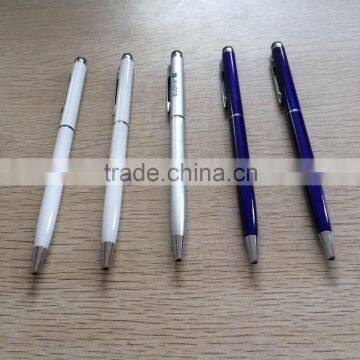 Thin Twist Metal Ball Pen With Stylus Touch Screen Quality Choice photo-2