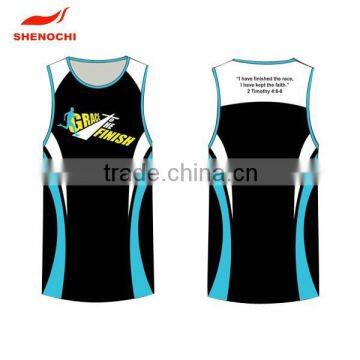 custom sports singlets running singlet bodybuilding singlet