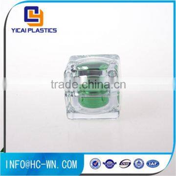 Wholesale Cosmetic Yicai Plastics Packaging 50G Crystal Acrylic Jar