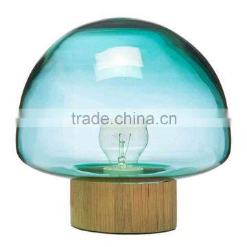Half Transparent Glass Mushroom Table Lamps for Bedroom and Living Room Lighting photo-5