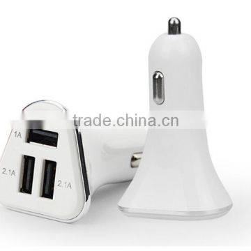 FCC 5.2A 3 USB Car Charger for Iphone5