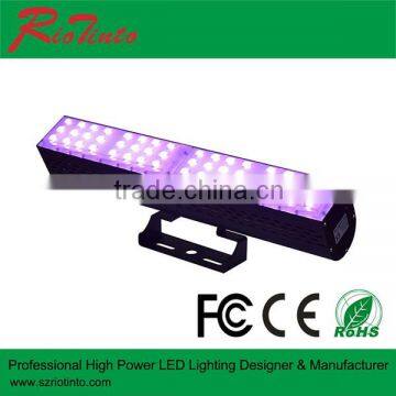 Aluminum led housing die cast dmx rgb led wall washer flood light 100w