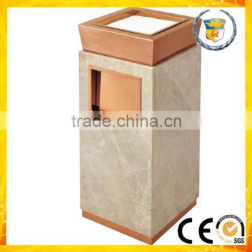 high grade hotel and restaurant usage natural marble dustbin