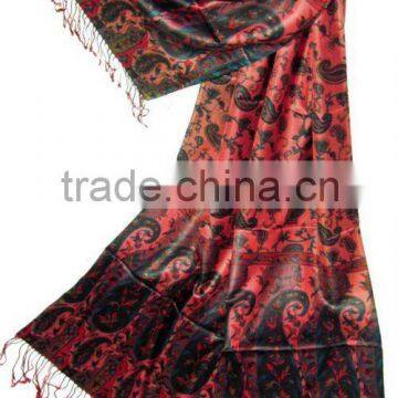 Printed Silk viscose Scarf , Viscose Modal Silk Print Scarf