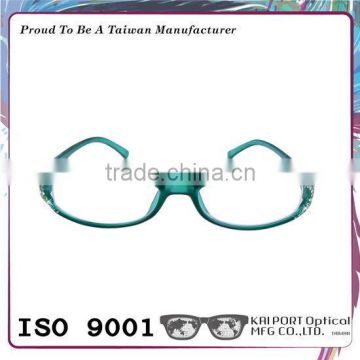 Shiny stones decoration and translucent color ce glasses frame