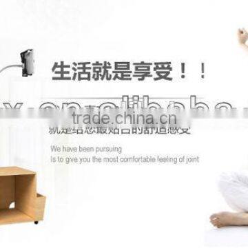 Leaning Bookcase With Tablet Stand Holder Home Furniture Wood photo-3