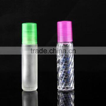 5ml empty cylinder roll on bottle 2ml-10ml glass bottle
