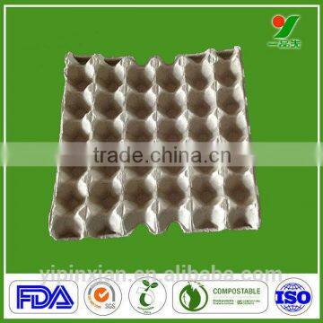 Promotion customize biodegradable molded paper pulp 30 eggs tray