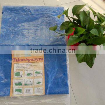 Hot sale reinforced waterproof poly tarp, blue sheet,plastic cover