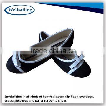 2015 Cheapest Product Leather Flat Shoes Ballerina photo-3