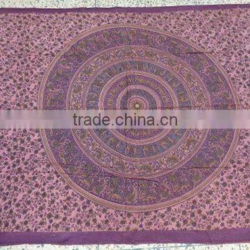New Mix Round Mandala Printed Bedsheets photo-3