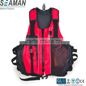 solars CE adult fashion sports style fishing life jacket