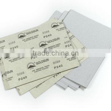 DI 85 english coated abrasives sand paper