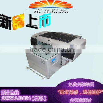 Small A3 Size Multifunction Side Digital DTG Flatbed T-shirt Printer