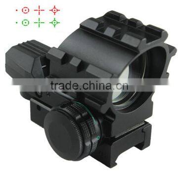 HD-1112 Funpowerland Tactical 1X33 Red And Green Dot Reflex Sight with four reticle For Hunting